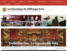 Tablet Screenshot of leschroniquesdecliffhanger.com